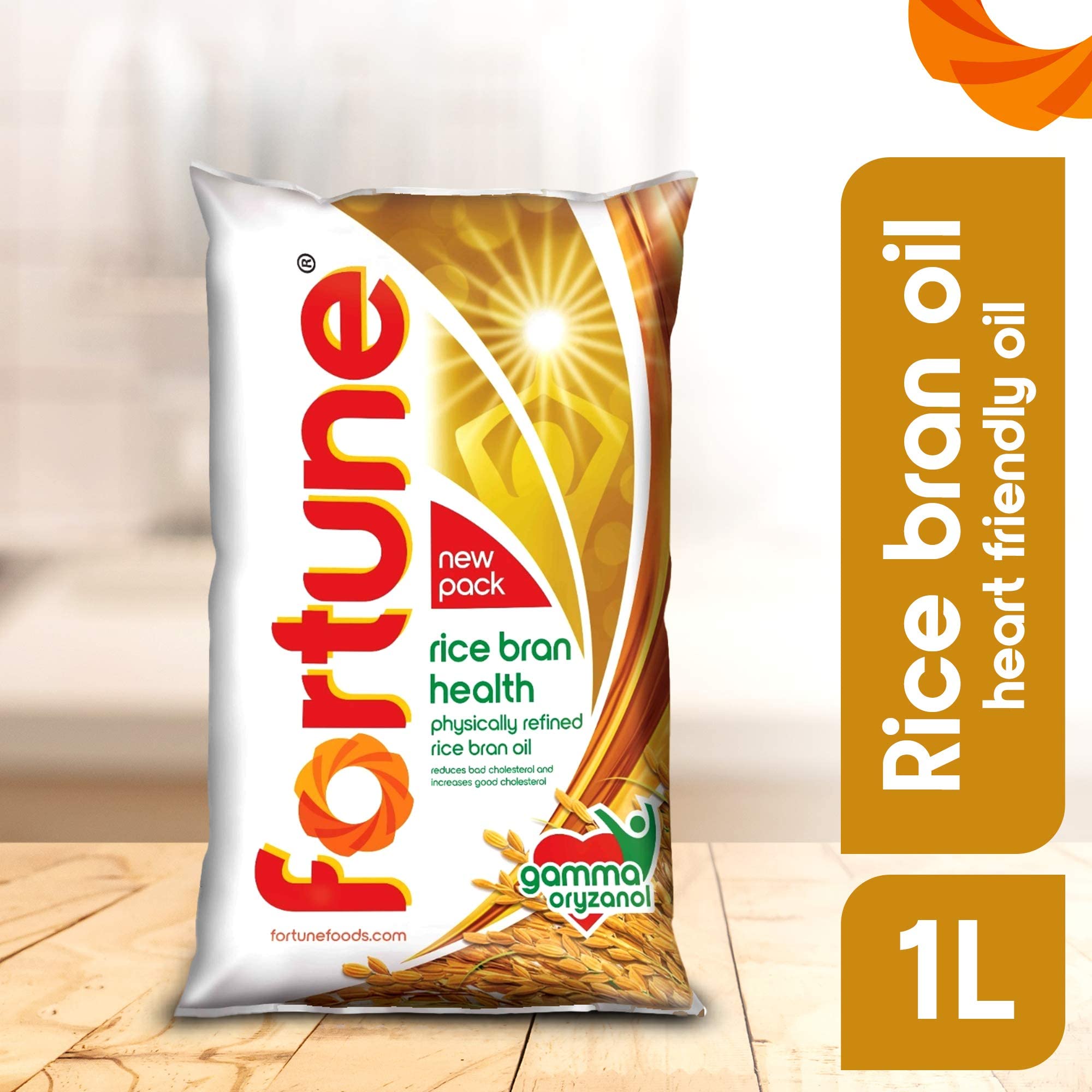 Picture of Fortune Oil, 1 L Pouch Rice Bran